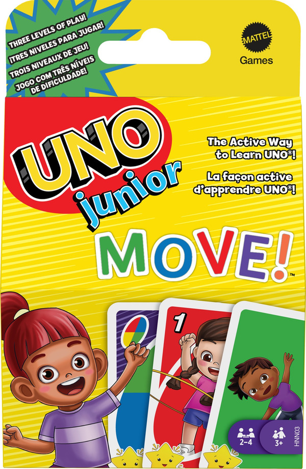 Bild 1 von Mattel UNO Junior Move! Kartenspiel