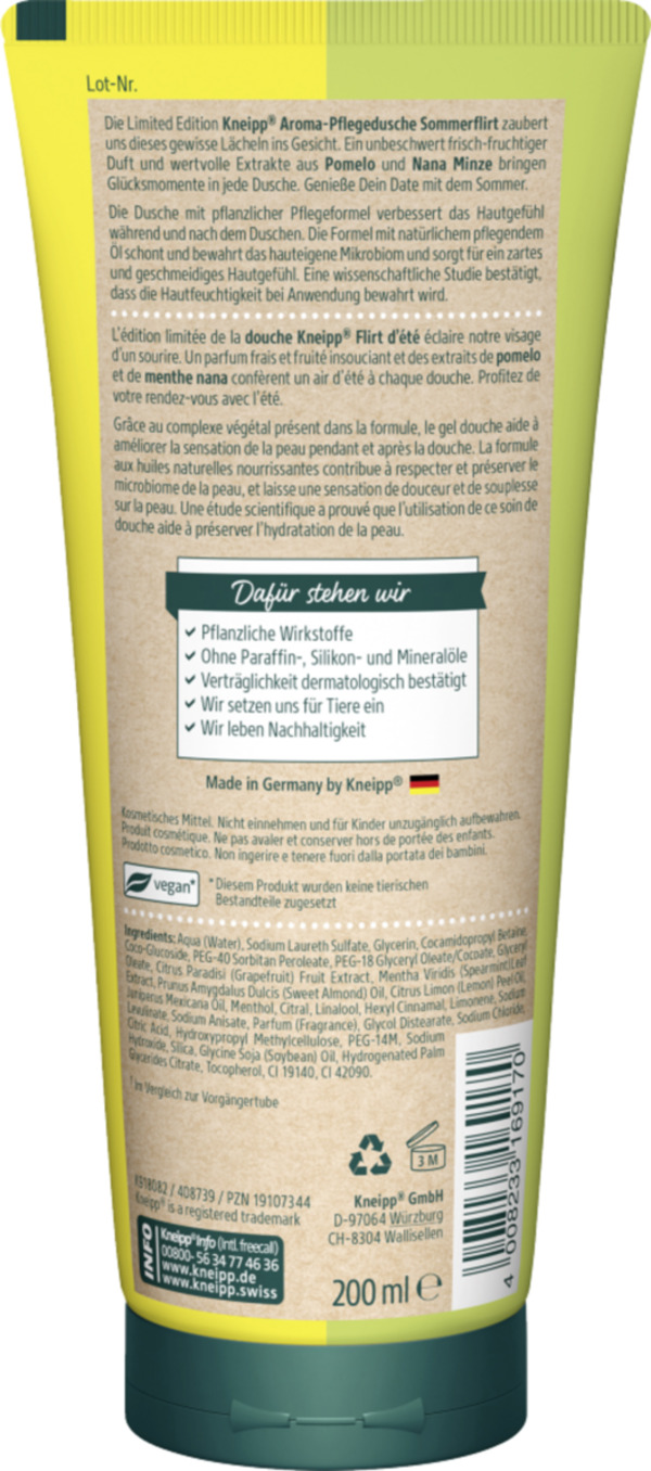 Bild 2 von Kneipp Aroma-Pflegedusche Sommer FLIRT