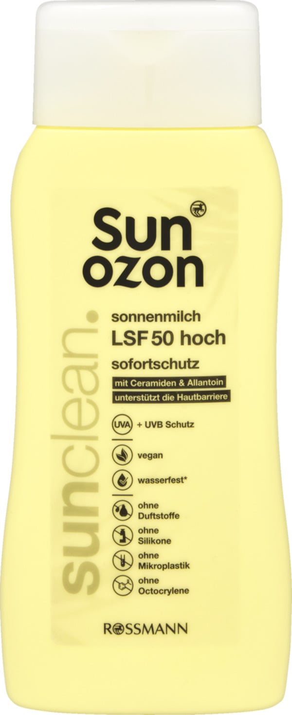 Bild 1 von sunozon Sunclean Sonnenmilch LSF 50