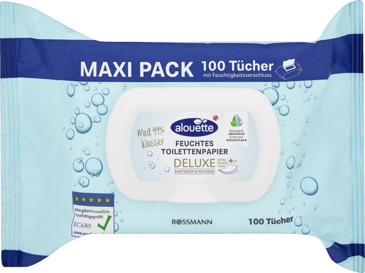 Bild 1 von alouette Feuchtes Toilettenpapier