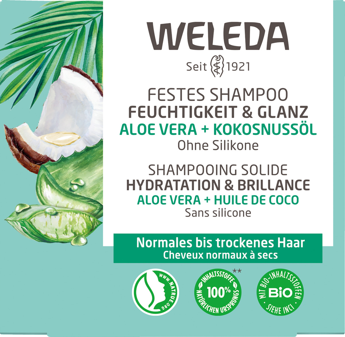 Bild 1 von Weleda Festes Shampoo Feuchtigkeit & Glanz