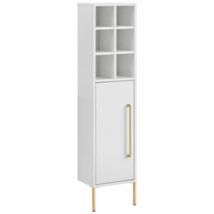 Midischrank Sarah weiß B/H/T: ca. 30,4x130,6x21,8 cm