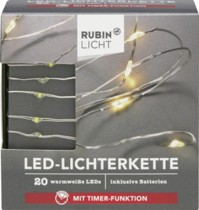 RUBIN LICHT LED-Lichterkette Draht