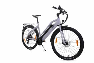 LLobe Voga Bianco Alu Elektro Trekking- Bike 27,5 Zoll 21 Gang Shimano-Altus-Kettenschaltung