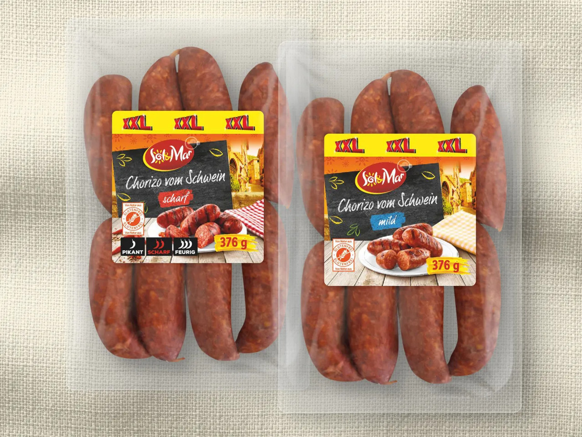 Bild 1 von Sol & Mar Chorizo zum Grillen XXL, 
         376 g