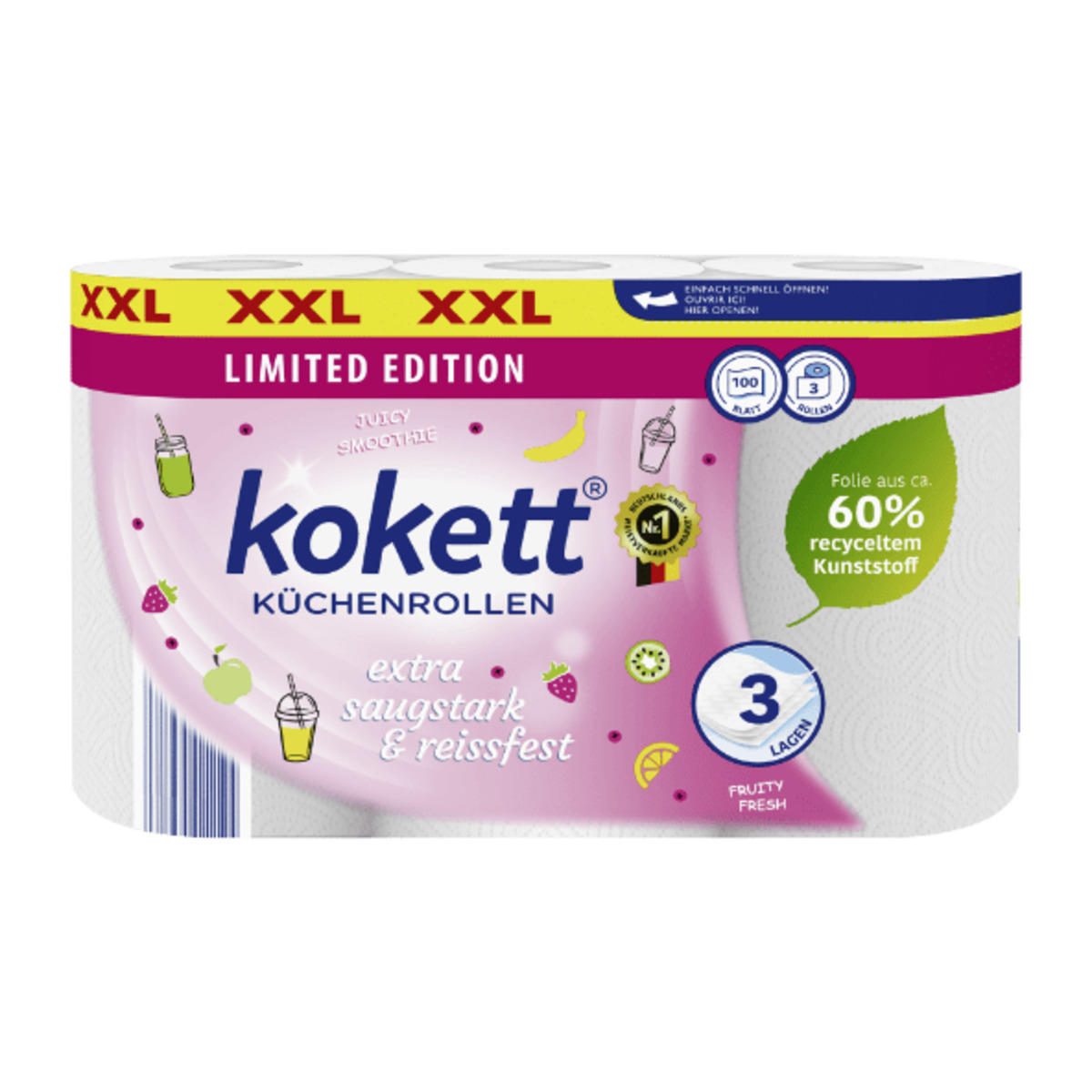 Bild 1 von KOKETT Küchenrollen XXL 100Blatt