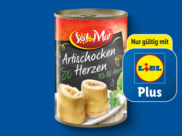 Bild 1 von Sol & Mar Artischockenherzen, 
         425 ml; Abtropfgewicht: 240 g