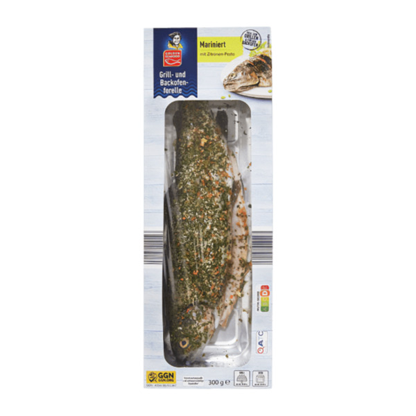 Bild 2 von GOLDEN SEAFOOD Grill- und Backofenforelle 300g
