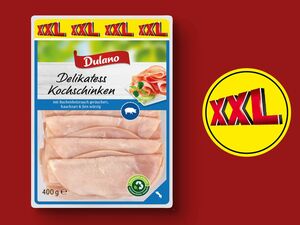 Dulano Delikatess Kochschinken/Putenbrust XXL, 
         400 g