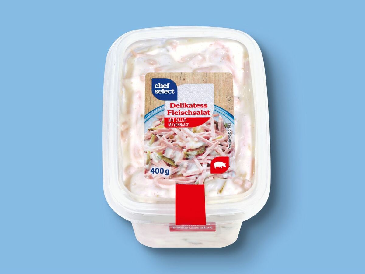 Bild 1 von Chef Select Delikatess Fleischsalat, 
         400 g