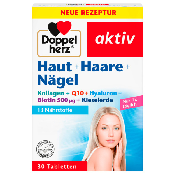 Bild 1 von Doppelherz Haut + Haare + Nägel 30 Tabletten