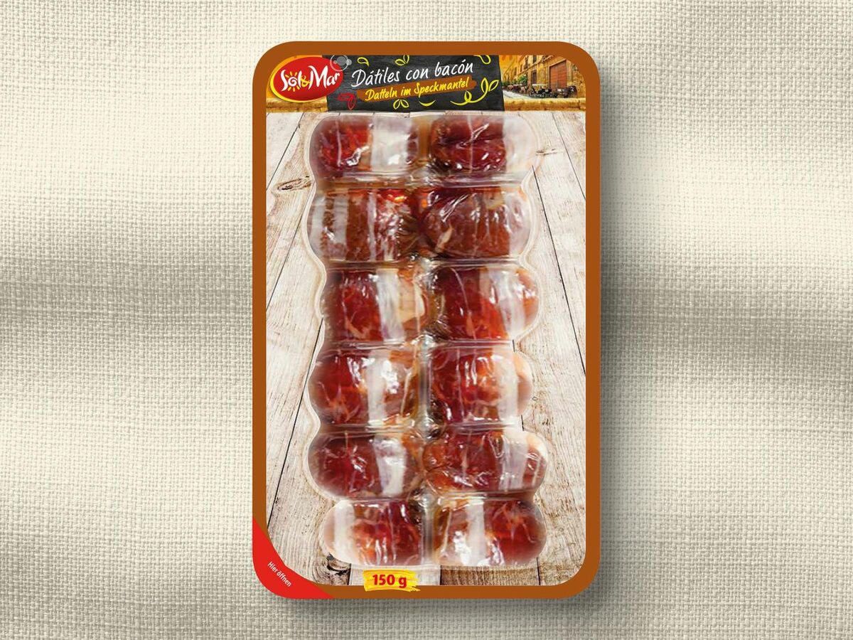Bild 1 von Sol & Mar Trockenfrüchte im Speckmantel, 
         150 g