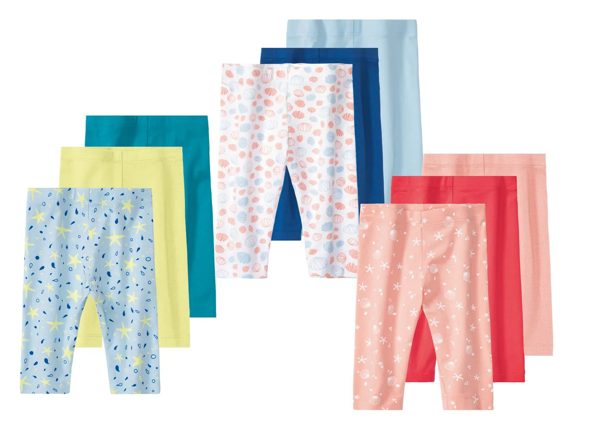 Bild 1 von lupilu® 3 Capri-Leggings, 
         3 Stück