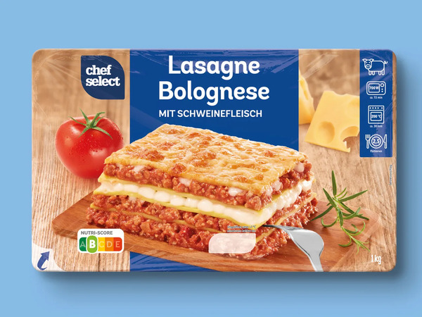 Bild 1 von Chef Select Lasagne Bolognese, 
         1 kg