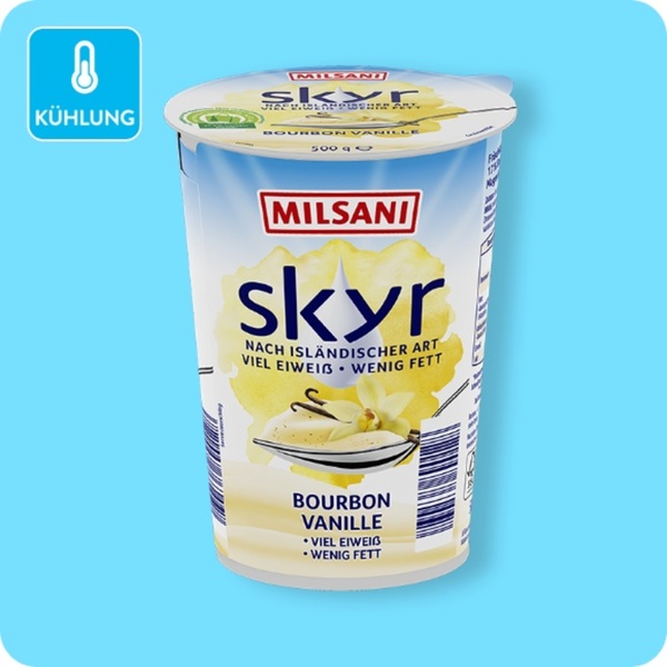 Bild 1 von MILSANI Skyr Frucht, versch. Sorten