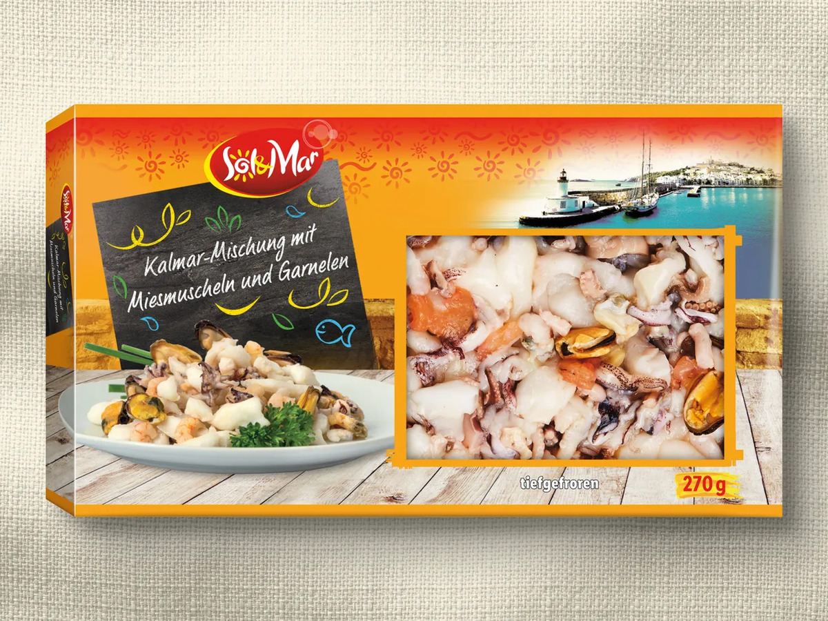 Bild 1 von Sol & Mar Miesmuscheln/Meeresfrüchte, 
         300 g; Abtropfgewicht: 270 g