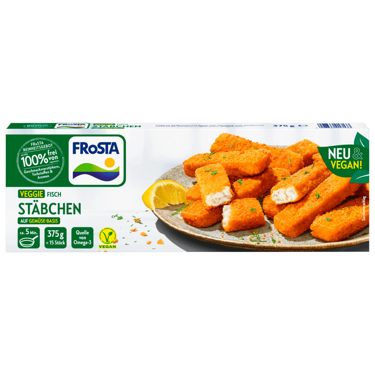 Bild 1 von Frosta Veggie Fischstäbchen vegan 375g
