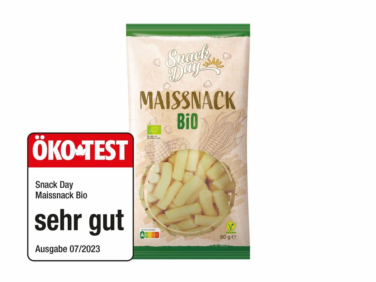 Bild 1 von Snack Day Bio Maissnack, 
         80 g