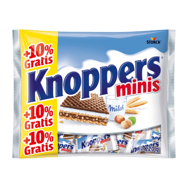 Bild 1 von STORCK Knoppers minis 220g