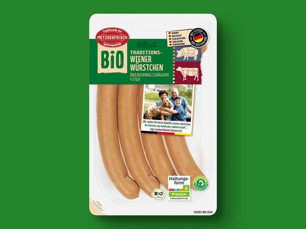 Bild 1 von Metzgerfrisch Bio Traditions-Fleischwurst, 
         250 g