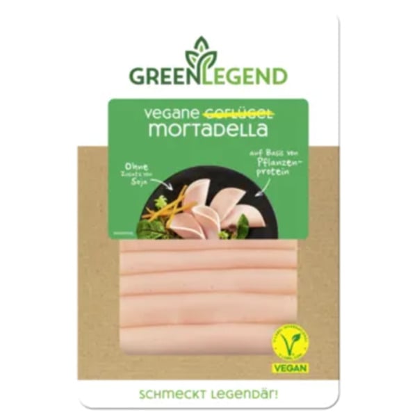 Bild 1 von Green Legend
Vegane Mortadella, Salami