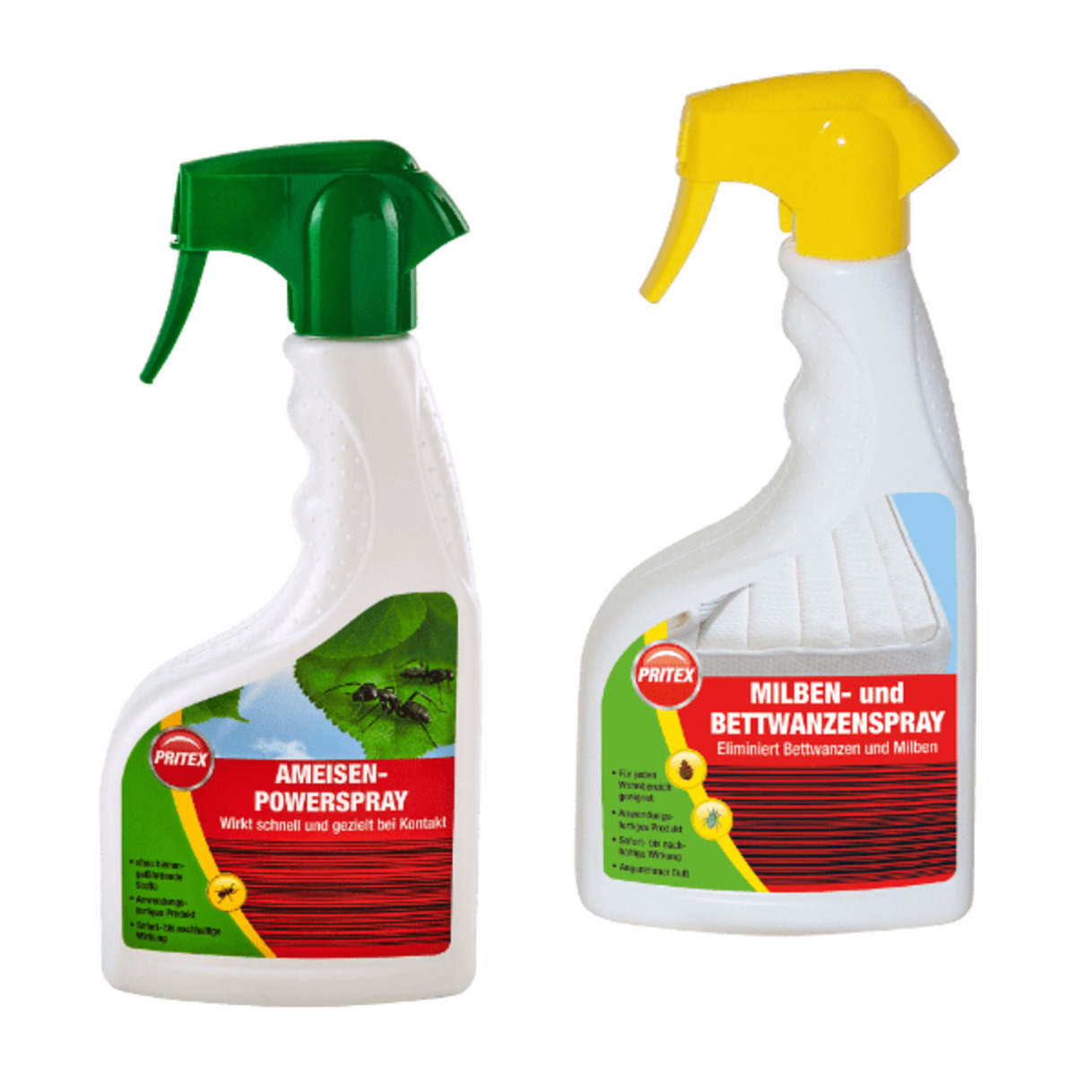 Bild 1 von PRITEX  Ameisen-Powerspray / Milben- und Bettwanzenspray 500ml