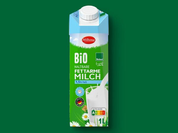 Bild 1 von Bioland Haltbare Milch, 
         1 l