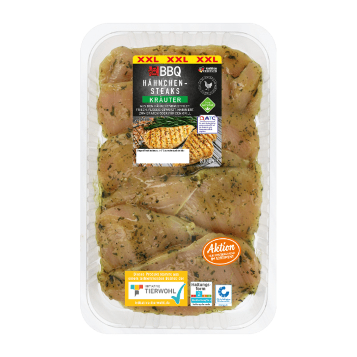 Bild 2 von BBQ Hähnchensteaks XXL 800g
