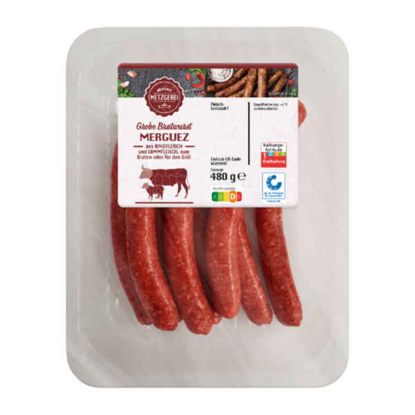 Bild 2 von MEINE METZGEREI Bratwurst Merguez XXL 480g