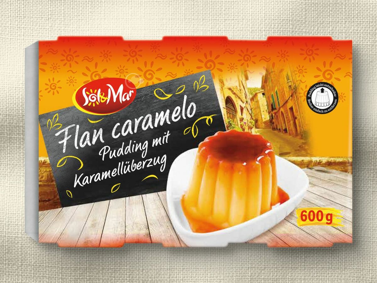 Bild 1 von Sol & Mar Flan caramelo, 
         6x 100 g
