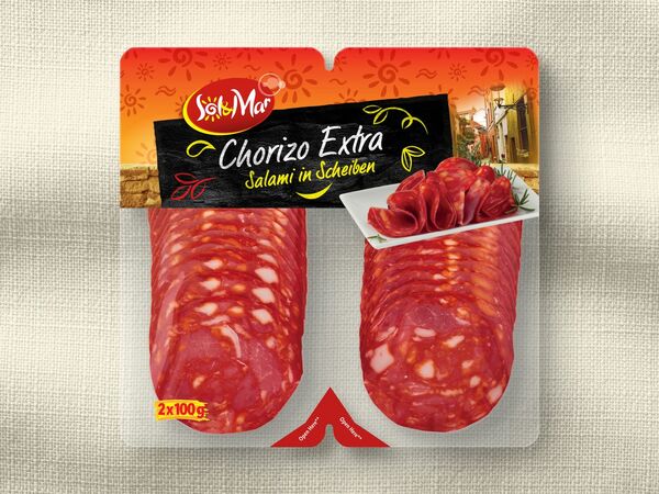 Bild 1 von Sol & Mar Chorizo Extra, 
         2x 100 g