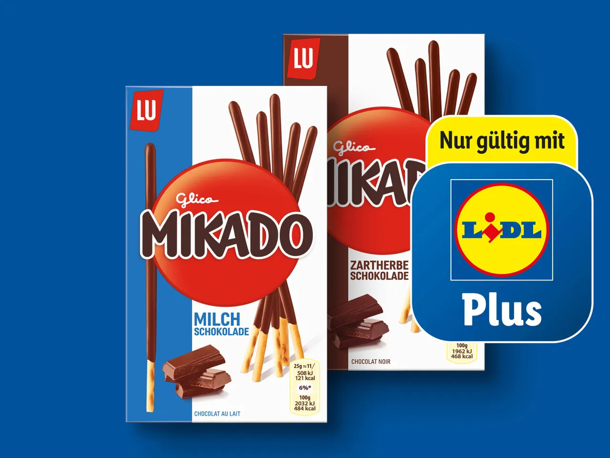 Bild 1 von Mikado Schokostäbchen, 
         75 g