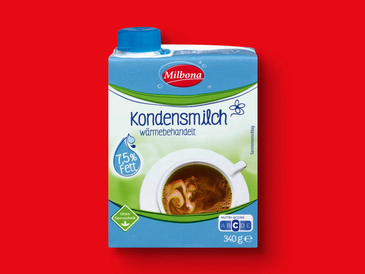 Bild 1 von Milbona Kondensmilch, 
         340 g