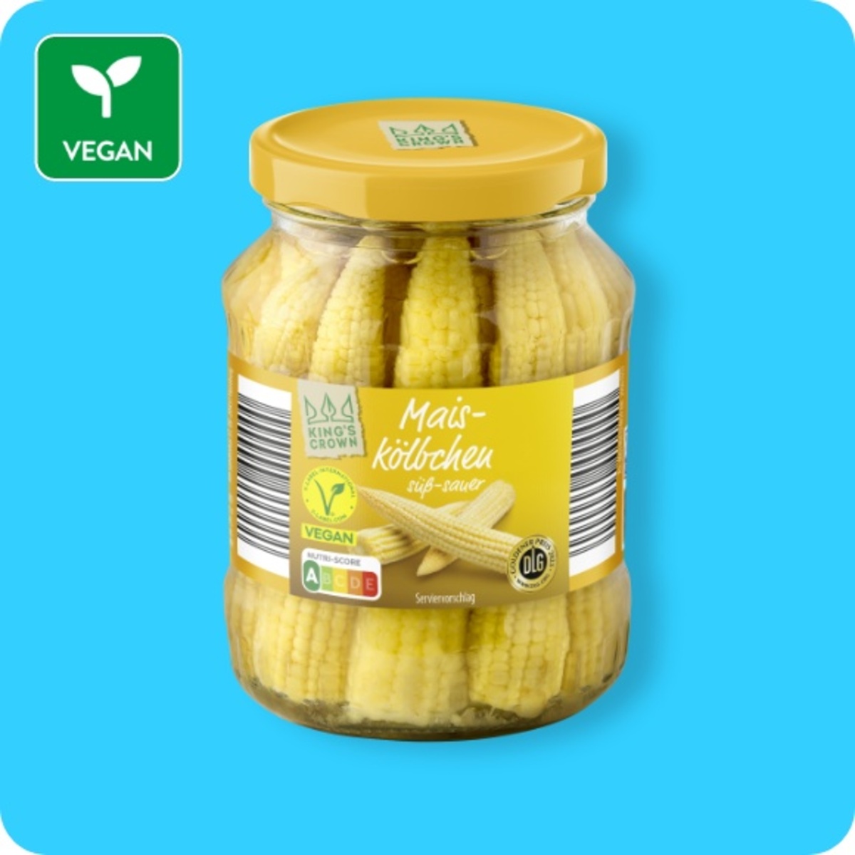 Bild 1 von KING'S CROWN Maiskölbchen

, Süß-sauer