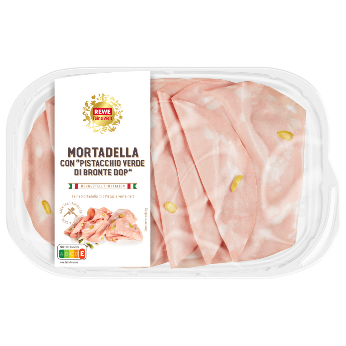 Bild 1 von REWE Feine Welt Mortadella mit Pistazien 100g