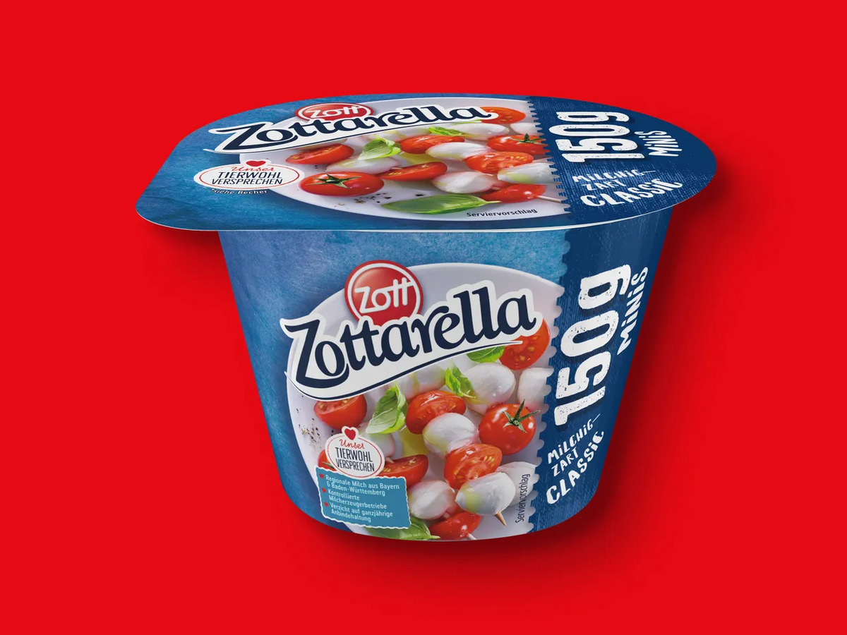 Bild 1 von Zott Zottarella Minis, 
         150 g