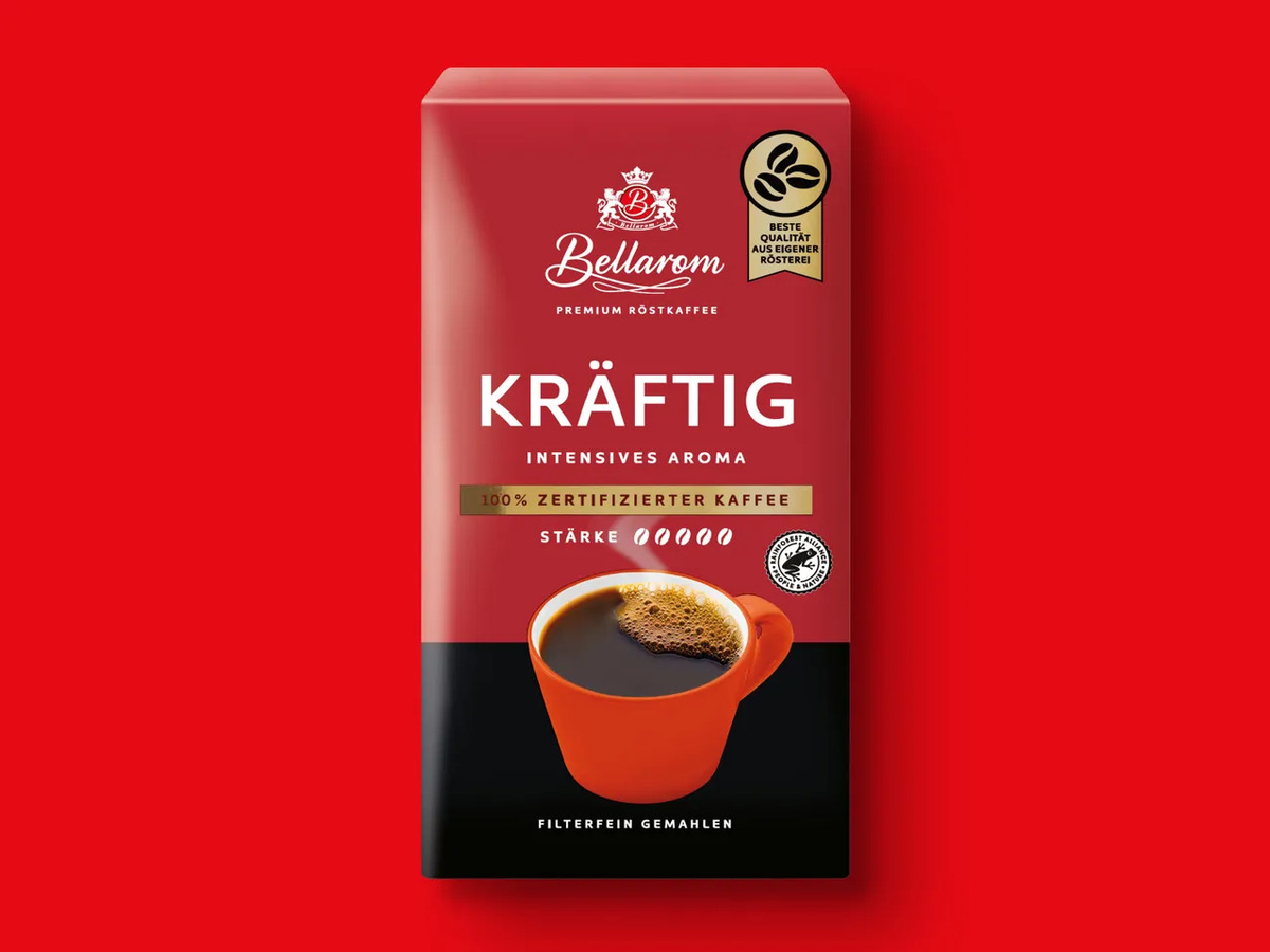 Bild 1 von Bellarom Premium Röstkaffee Kräftig, 
         500 g