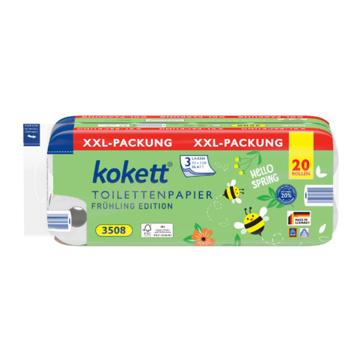 Bild 1 von KOKETT Toilettenpapier XXL 220Blatt