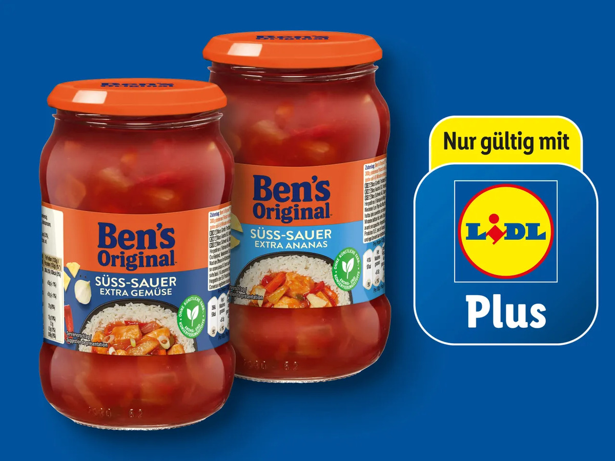 Bild 1 von Ben’s Original Sauce, 
         400/395 g