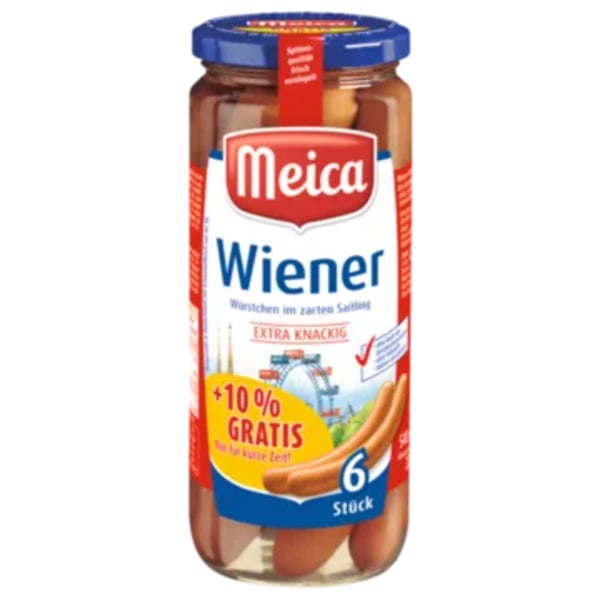 Bild 1 von Meica Wiener Würstchen, Trueman's oder Frankfurter Art