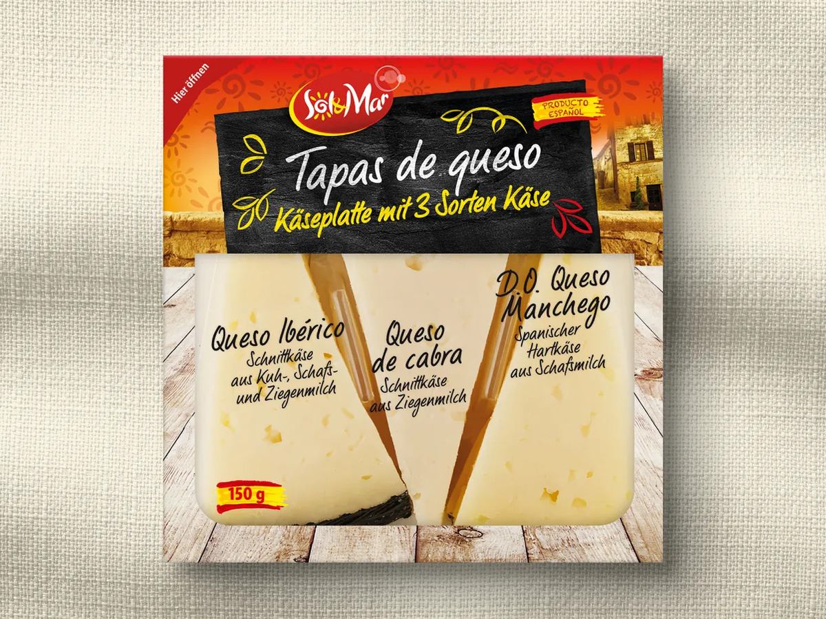 Bild 1 von Sol & Mar Käseplatte, 
         150 g