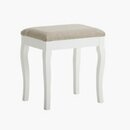 Bild 1 von Hocker MALLING weiß/Stoff beige