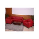 Bild 1 von Modular Sofa-System Couch-Garnitur Moncalieri 4-1, Kunstleder ~ rot