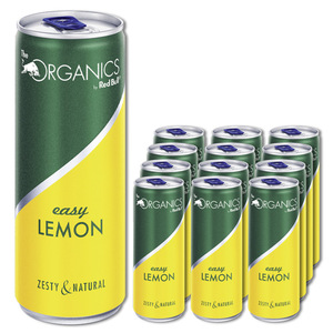 Red Bull Bio Organics Easy Lemon 12x250ml