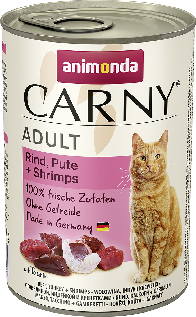 Bild 1 von Animonda Carny Adult Rind Pute + Shrimps 400 g