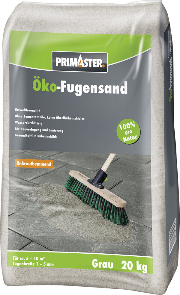 Bild 1 von Primaster Fugensand Öko unkrauthemmend 20 kg grau