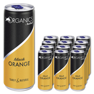 Red Bull Bio Organics Black Orange 12x250ml