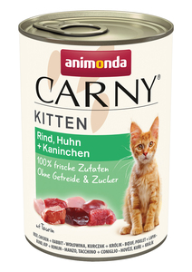Carny Kitten Katzenfutter Rind Huhn & Kaninchen 400 g
