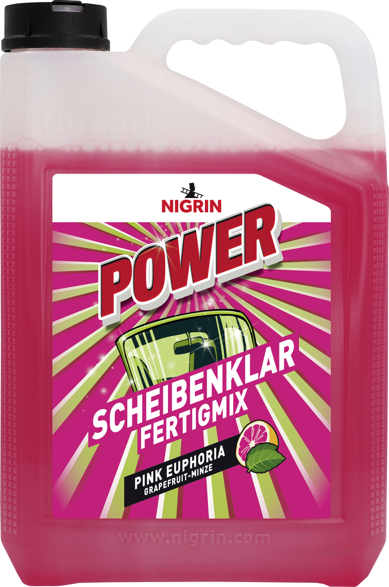 Bild 1 von Nigrin Scheibenklar Power Pink Grapefruit-Minze gebrauchsfertig 5 L