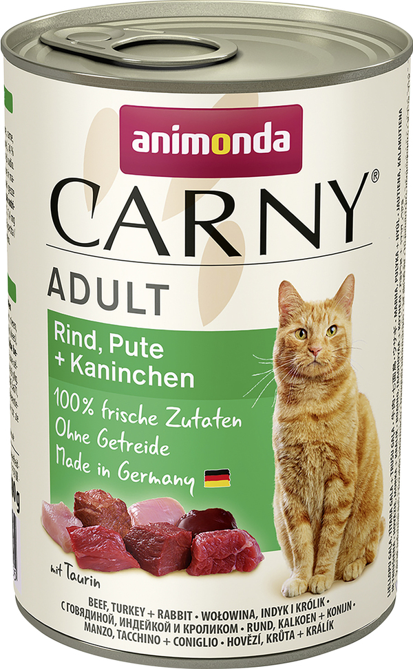 Bild 1 von Animonda Carny Adult Rind Pute + Kaninchen 400 g